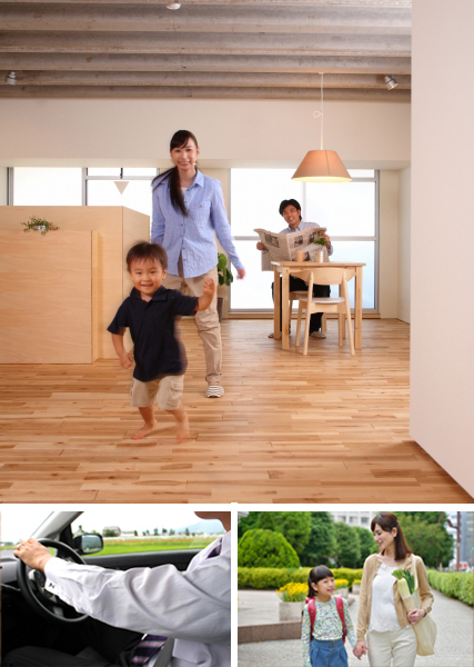 カナエルハウス 高山市下岡本町モデルハウス イメージ